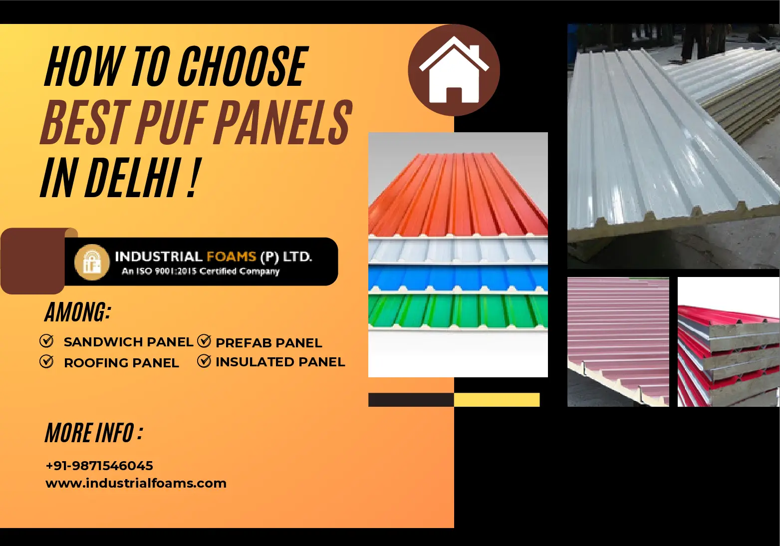 How to Choose the Right PUF Panel Sheets for Your Building Needs in Delhi