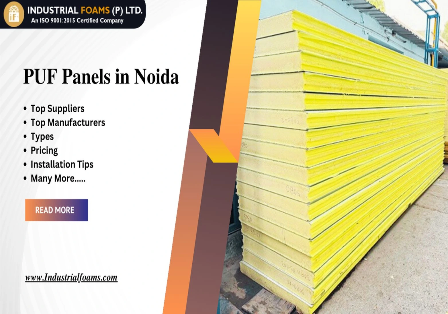 PUF Panels in Noida-A Guide to Top Suppliers, Pricing, and Installation Tips